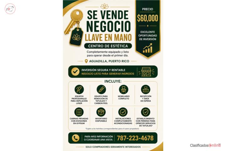 ?? SE VENDE NEGOCIO LLAVE EN MANO