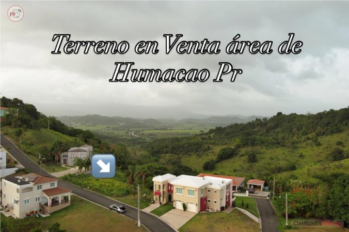 VENTA TERRENO CON CONTROL DE ACCESO HUMACAO