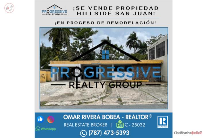 For Sale! Hillside Residential Area - San Juan