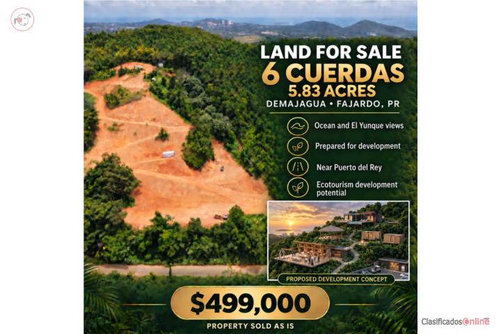 A spectacular, approx 5.83 acreslocat