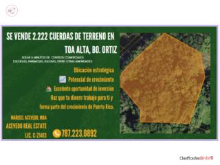 Se Vende Solar 2.222 cuerdas