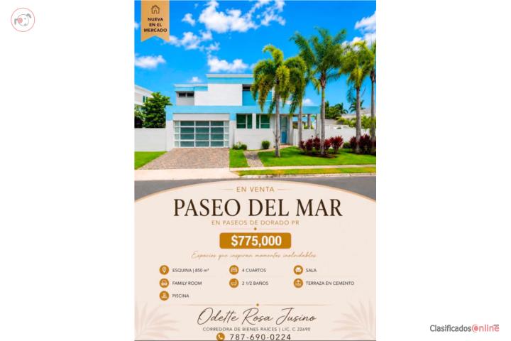 Paseo del Mar, Paseos de Dorado