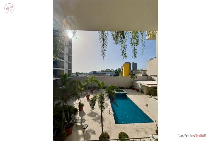 Cond. The City, Apto de 2 hab y 2 Baths