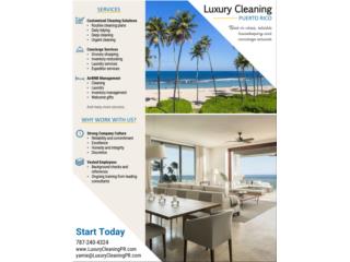 Personal de limpieza para Luxury cleaning PR