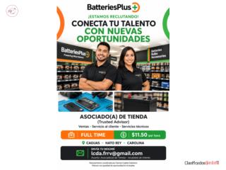 Batteries Plus - Asociado(a) de Ventas, Carolina