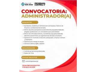 Administrador para programa de prevenci�n de VIH