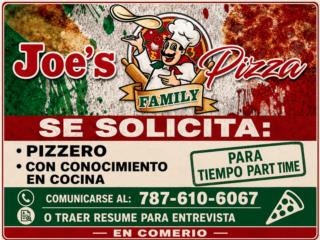Se busca Pizzero