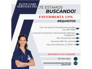 ENFERMERIA LICENCIA PROVISIONAL O PERMANENTE