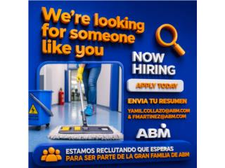 VARIAS PLAZAS DISPONIBLES MANTENIMIENTO ABM/NBM