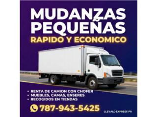 Se busca chofer para cami�n y mudanzas 