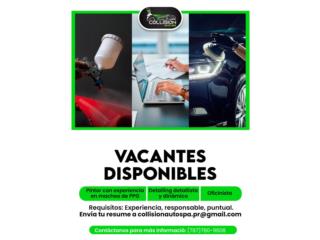 URGENTE PINTOR DE TALLER DE HOJALATERIA