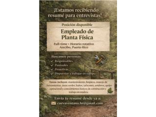 Arecibo - Full Time - Planta Fisica