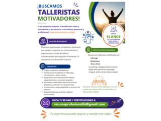 TALLERISTA MOTIVADORES