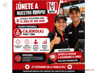 Disponible Part Time KFC 