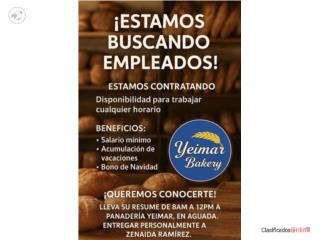 Se solicita empleados para panader�a en Aguada 