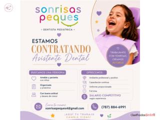 ASISTENTE DENTAL (OFICINA PEDIATRICA)