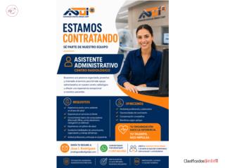 Se busca Asistente Administrativo 