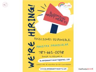 Maestra Preescolar para Centro Preescolar