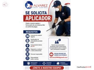 Oportunidad de empleo Aplicador 