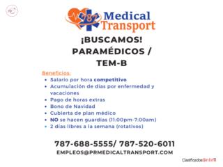 PARAMEDICO / TEM-B - CAGUAS