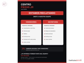 Vendedor y secretaria