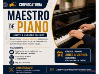 Maestro de Piano