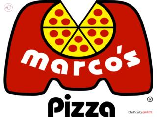 Choferes y Cajeros Marco's Pizza