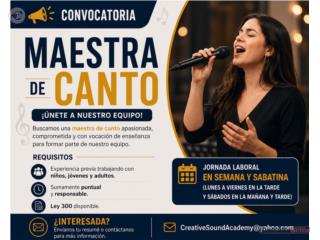 Maestra de Canto