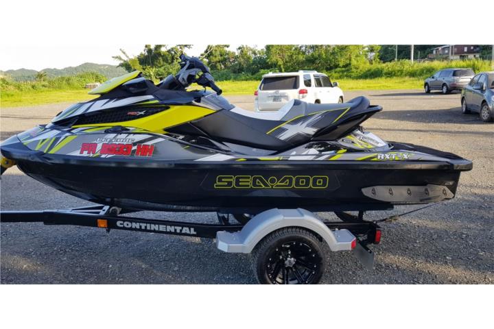 600D Sea-Doo Jet Ski Cover - Fits RXP/X 260 Models 2012-2015, Grey/Black