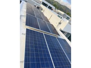 Bayamón Puerto Rico Puertas y Ventanas, 15 placas solares, 15 micros M25, Batería 8kl
