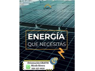 Isabela Puerto Rico Energia Renovable Solar, Sistema Solar / Placas Solares / Tesla PowerW
