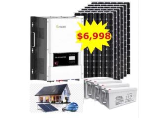 Vega Baja Puerto Rico Energia Renovable Solar, Sistema solar 12 kilos $6998