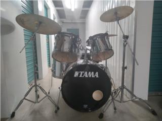 Batería Tama Rockstar + Platillos Zildjian,