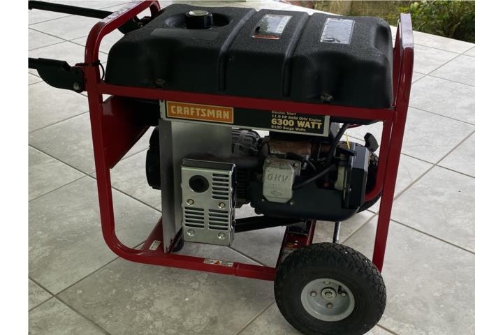 CRAFTSMAN GENERATOR 6300 WATT/9100 SURGE Puerto Rico