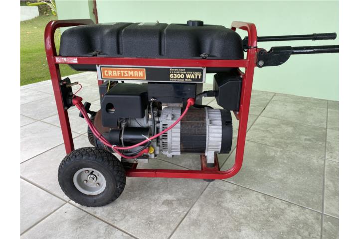 CRAFTSMAN GENERATOR 6300 WATT/9100 SURGE Puerto Rico