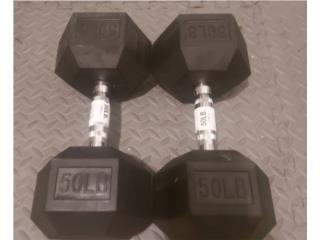 2 Dumbbells 50 Lbs. Nuevos