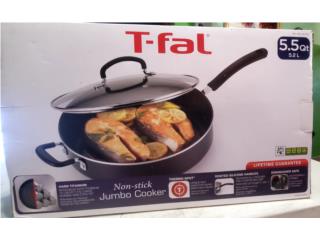 SARTEN JUMBO XXL T-FAL NUEVO EN CAJA