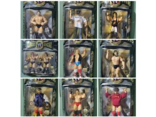 WWE muñecos en sus cajas 