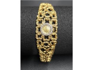 Reloj Omega de mujer Oro 14k y diamantes