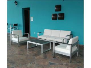 Muebles de patio aluminio de ambiente moderno