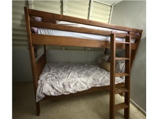 Litera twin con mattress, esta nueva $300.00