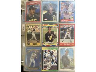 Baseball cards (cartas de peloteros) de estre, Puerto Rico