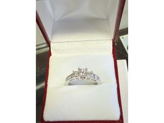 Ladies 14K White Gold Diamond Ring
