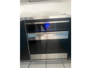Horno empotrado convencional y microonda 
