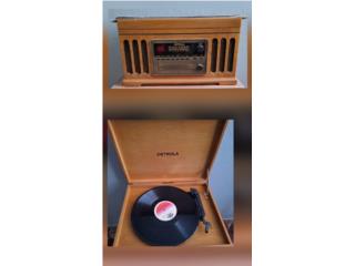 TOCADISCOS Y RADIO