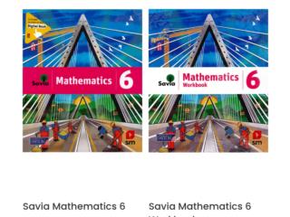 Savia MAMathematics 6 libro 
