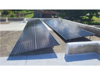 Energia Solar en Techo de Galvalume o Cemento, Puerto Rico