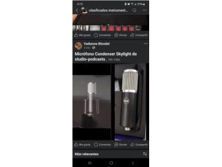 Microfono condenser 