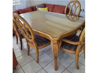 Mesa Comedor 6 Sillas. Mágnifica Condiciones