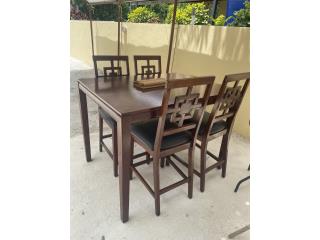 Juego de comedor y estufa